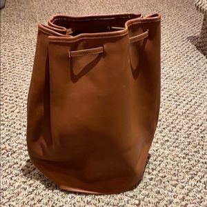 Vintage Coach drawstring tote bag!
